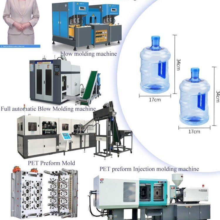 150 Ton PET Preform Injection Molding Machine with PLC Control
